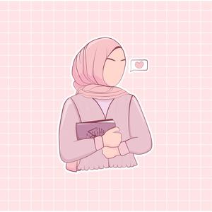 PFP Aesthetic Muslim Girl With Notebook pfp aesthetic wallpaper