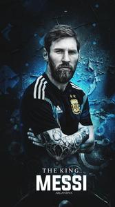 Photo "The King" Lionel Messi messi wallpaper