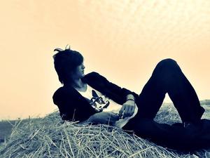 Picture Of Alone Boy Relaxing alone boy wallpaper