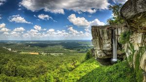 Picturesque Rock City Gardens, North Georgia 1080p wallpaper
