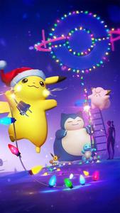 Pikachu And Friends Christmas Pokemon Iphone pokemon iphone wallpaper