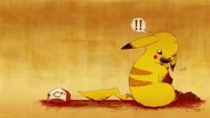 Pikachu Dark Fan Art pikachu wallpaper