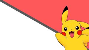 Pikachu Waving Its Hand pikachu wallpaper