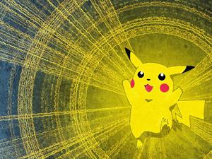Pikachu Yellow Rays Picture pikachu wallpaper