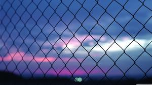 Pink Aesthetic Fence Background aesthetic wallpaper