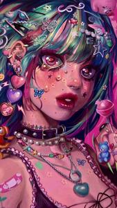 Pink Aesthetic Girl aesthetic girl wallpaper