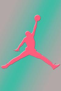Pink Air Jordan Logo air jordan wallpaper