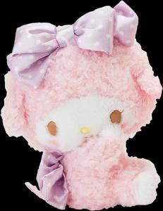 Pink Plush Sanrio Characterwith Bow sanrio wallpaper