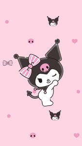 Pink Rival Of My Melody Kuromi my melody kuromi wallpaper