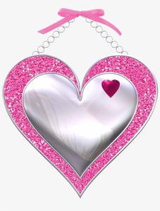 Pink Silver Heart Love Phone love phone wallpaper
