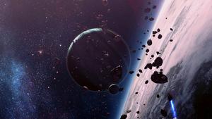 Planets Debris In Universe universe wallpaper
