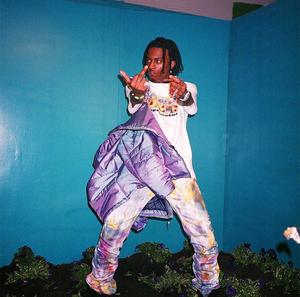 Playboi Carti PFP In Purple playboi carti pfp wallpaper