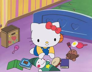 Playing Cartoon Hello Kitty PFP hello kitty pfp wallpaper