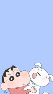 Playing Shiro And Shinchan Aesthetic shinchan aesthetic wallpaper