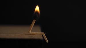 Playing with Fire black screen wallpaper