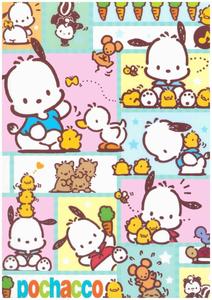 Pochacco Art With Sanrio Friends pochacco wallpaper