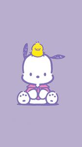Pochacco With Pi-Chan pochacco wallpaper