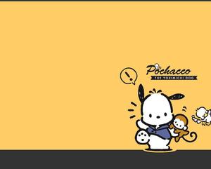 Pochacco With Popple And Ticky pochacco wallpaper