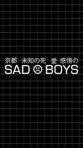 Poignant Portrait of Solitude sad boy wallpaper