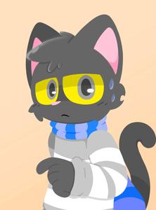 Pointing Cartoon Cute Cat PFP cute cat pfp wallpaper