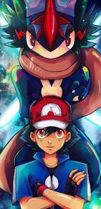 Pokemon Phone Ash Greninja pokemon phone wallpaper
