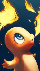 Pokemon Phone Charmander Breathing Fire pokemon phone wallpaper