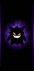Pokemon Phone Creepy Gengar pokemon phone wallpaper