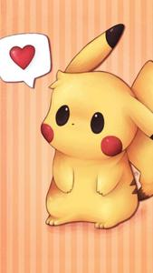 Pokemon Phone Pikachu Heart Bubble pokemon phone wallpaper