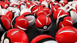 Pokemon Shiny Red Pokeballs pokemon wallpaper
