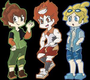 Pokemon Trainer Evolution Artwork pokemon wallpaper