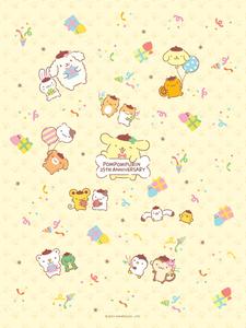 Pompompurin 25TH Anniversary Poster pompompurin wallpaper