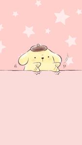 Pompompurin Pink Poster pompompurin wallpaper