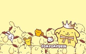 Pompompurin With A Crown pompompurin wallpaper