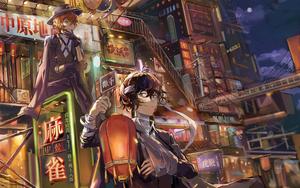 Port Mafia Gansgter Chūya Nakahara gangster wallpaper