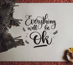 Positive Motivational Words Lettering Inscription motivational wallpaper