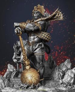 Powerful Lord Hanuman 3D lord hanuman 3d wallpaper