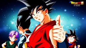 Powerful Vegeta in Battle Stance vegeta wallpaper