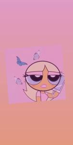 Powerpuff Girl PFP Aesthetic Background pfp aesthetic wallpaper
