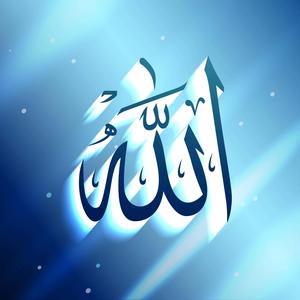 Praise Allah.  Wallpaper