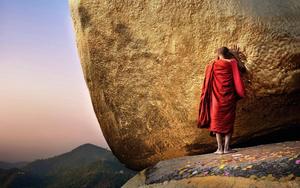 Praying Buddha Monk buddha wallpaper