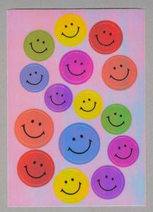 Preppy Smiley Face Colorful Frame preppy smiley face wallpaper