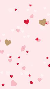 Pretty Cute Phone Mini Hearts pretty cute phone wallpaper