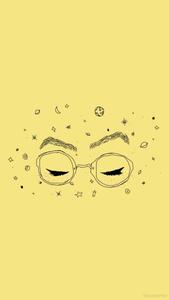 Pretty Eyes Pastel Aesthetic Line Art pastel aesthetic wallpaper