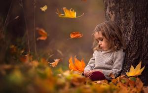 Pretty Sad Girl Autumn sad girl wallpaper