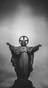 Proclamation Statue Of Jesus 4K iPhone jesus 4k iphone wallpaper