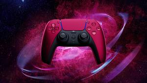 PS5 Magenta Controller ps5 wallpaper