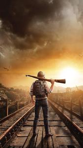 PUBG Man Rear View 4k pubg 4k wallpaper