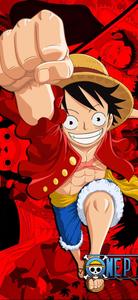 Punching One Piece Luffy Phone luffy phone wallpaper