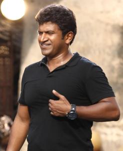 Puneeth Rajkumar Black Polo Shirt puneeth rajkumar wallpaper
