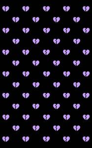Purple Broken Heart Iphone broken heart iphone wallpaper